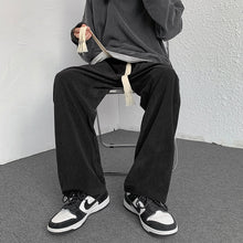 Load image into Gallery viewer, RT No. 5138 CORDUROY DRAWSTRING WIDE STRAIGHT SWEATPANTS
