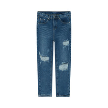 Load image into Gallery viewer, RT No. 1533 DISTRESSED CROPPED JEANS
