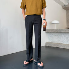 Load image into Gallery viewer, RT No. 4375 DRAPE STRAIGHT CASUAL PANTS
