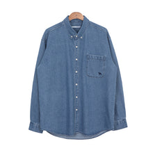 Load image into Gallery viewer, RT No. 4083 DENIM COLLAR SHIRT
