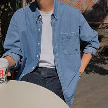 Load image into Gallery viewer, RT No. 4083 DENIM COLLAR SHIRT
