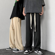 Load image into Gallery viewer, RT No. 5138 CORDUROY DRAWSTRING WIDE STRAIGHT SWEATPANTS
