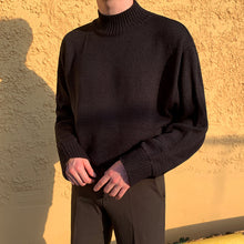 Load image into Gallery viewer, RT No. 1264 KNITTED HALF TURTLENECK SWEATER
