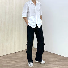 Load image into Gallery viewer, RT No. 2040 POCKET STRAIGHT SUIT PANTS
