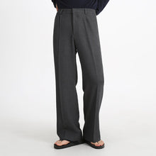 Load image into Gallery viewer, RT No. 2526 DRAPES STRAIGHT WIDE PANTS
