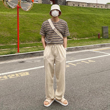 Load image into Gallery viewer, RT No. 2038 LINEN WIDE STRAIGHT PANTS
