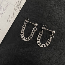 Load image into Gallery viewer, DANGLE CHAIN EARRING
