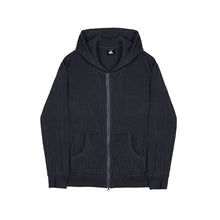 Load image into Gallery viewer, RT No. 2531 PLEATED ZIP-UP HOODIE
