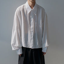 Load image into Gallery viewer, RT No. 2555 LOOSE LONGSLEEVE COLLAR SHIRT
