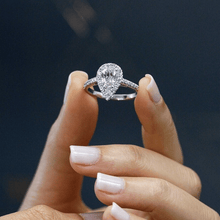 Load image into Gallery viewer, The Aria Pear Ring
