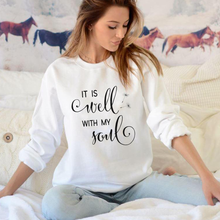 Load image into Gallery viewer, Well With My Soul Sweatshirt
