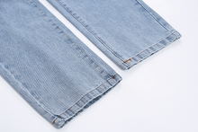 Load image into Gallery viewer, RT No. 3390 BLUE STRAIGHT DENIM JEANS
