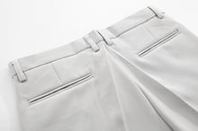 Load image into Gallery viewer, RT No. 4375 DRAPE STRAIGHT CASUAL PANTS
