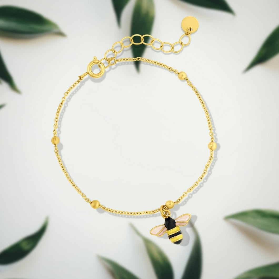 Golden Bee Bracelet