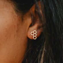 Load image into Gallery viewer, Honeycomb Earrings
