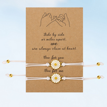 Load image into Gallery viewer, Matching Daisies Bracelet Set
