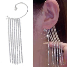 Load image into Gallery viewer, The Brielle Hanging Rope Cuff Earrings
