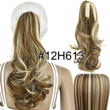Load image into Gallery viewer, Wavy Claw Clip in Ponytail Hair Extensions
