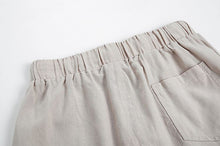 Load image into Gallery viewer, RT No. 4379 LIGHT KHAKI LINEN CASUAL PANTS
