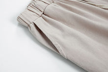 Load image into Gallery viewer, RT No. 4379 LIGHT KHAKI LINEN CASUAL PANTS
